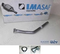 Imasaf Auspuff Hosenrohr+Anbauteile für Audi A4+Avant 1.9 TDI Quattro 2001-2004