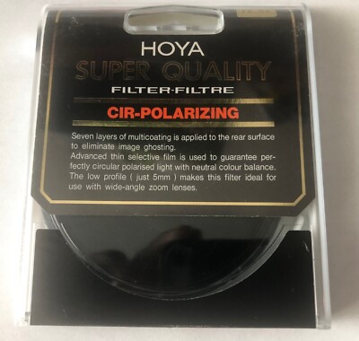 Hoya 72mm Super Quality Circular Polarizing Filter -low profile*Japan*NEW