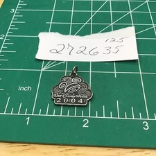 Walt Disney World Sterling Silver Charm Pendant Mickey Mouse Ears 2004