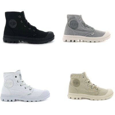 Palladium Pampa Hi Damen Stiefel | Boots | Booties | Canvas - NEU