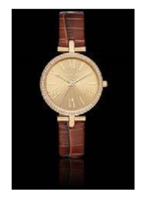 Michael Kors Maci leather strap watch Michael Kors Women main image 3