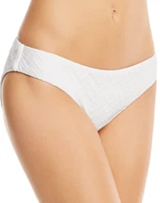 Soluna Chevron Full Moon Bikini Bottom MSRP $48 Size M # U6 372 N