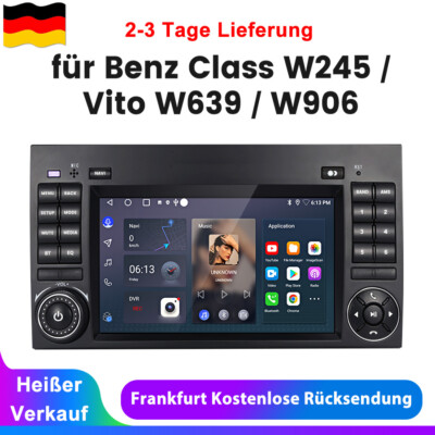 Für  Benz Class W245 7''Android 15 Carplay Autoradio GPS Navi WIFI 2+32G