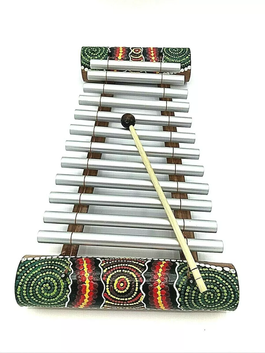 Stunning Hand Painted Metal Xylophone From Bali (Musical, Music