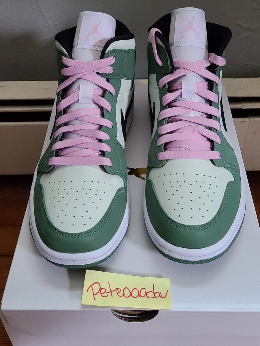 Air Jordan 1 Mid Dutch Green Size 10.5 W / 9 M Brand New | eBay