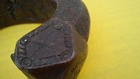 Antique West African engraved Bronze Manilla Currency Bracelet Slave Token Rare — photo 5