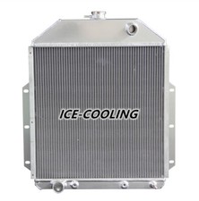 Aluminum Radiator Fit 1942-52 Ford F1 F2 Pickup Truck Ford Engine V8 3 Rows Aluminum Radiator Fit 1942-52 Ford F1 F2 Pickup Truck Ford Engine V8 3 Rows