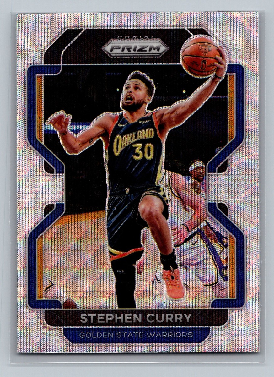 2021-22 Panini Prizm #154 Stephen Curry Silver Wave | eBay