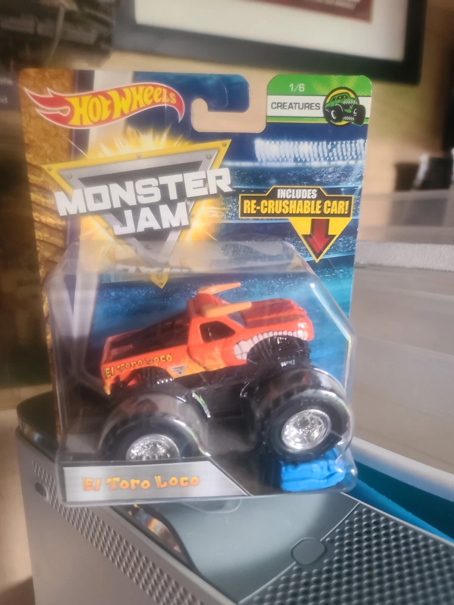 Hot Wheels Monster Jam (2017) El Toro Loco Creatures Toy Truck w