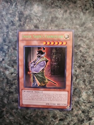 Enishi, Shien's Chancellor - Green - DL12-EN009 - Rare - Unlimited Ed NM y22