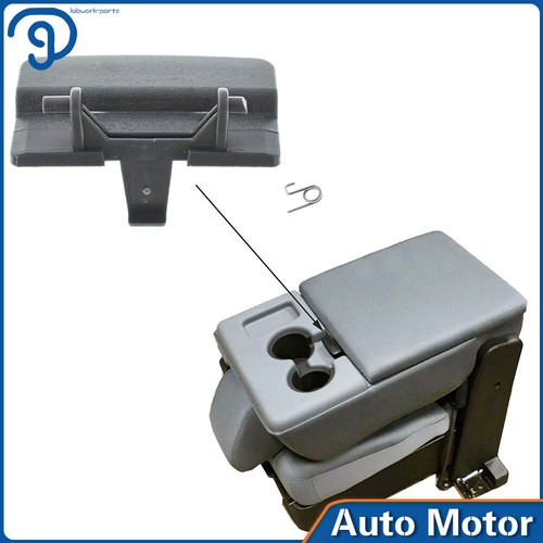 Replacement Center Console Seat Lid Latch Gray Plastic For 2010-17 18 Ford F-150 - Picture 3 of 16