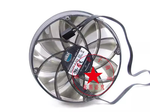 1PC COOLER MASTER A12025-18RB-4BP-F1 12V 0.32A 12CM 12025 4-wire cooling fan - Picture 1 of 4