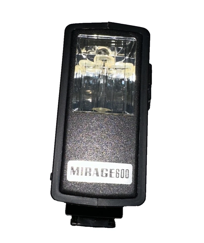 Mirage 600 Electronic Flash Unit - Hot Shoe & Lead Operation, Vintage - box - Image 2 of 4