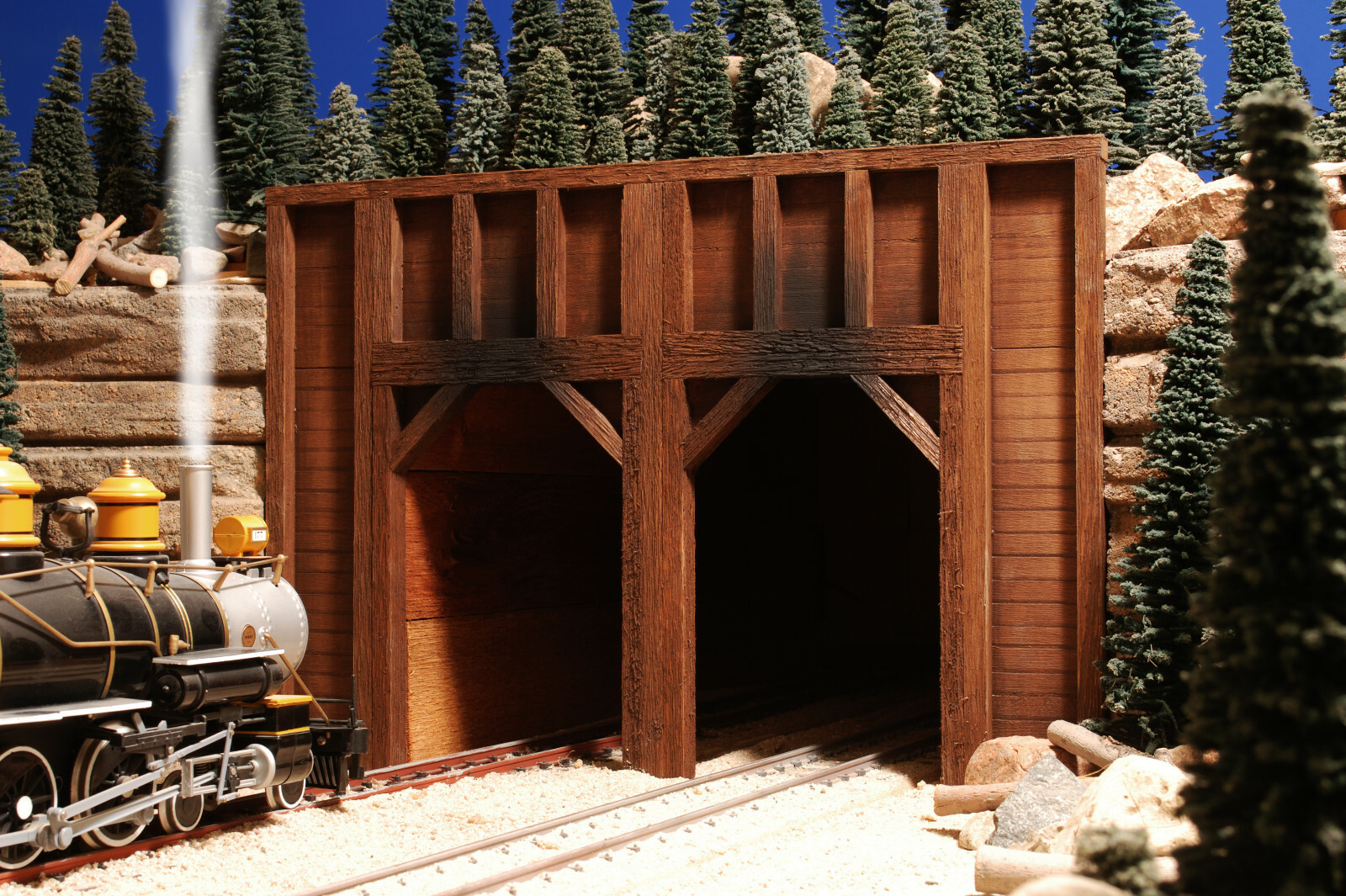G SCALE TRAIN TUNNEL PORTAL FOR USE w LGB ARISTOCRAFT ACCUCRAFT TRACK