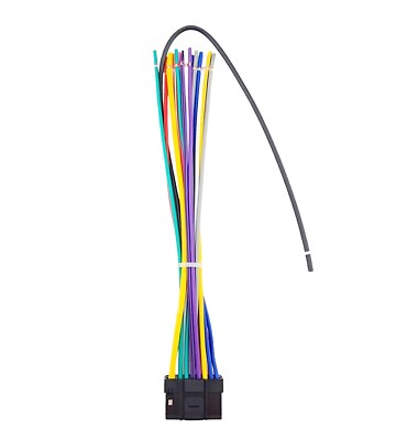 New Wire Harness Plug Replacement for ALPINE CDE-163BT CDE163BT Car Stereo Radio