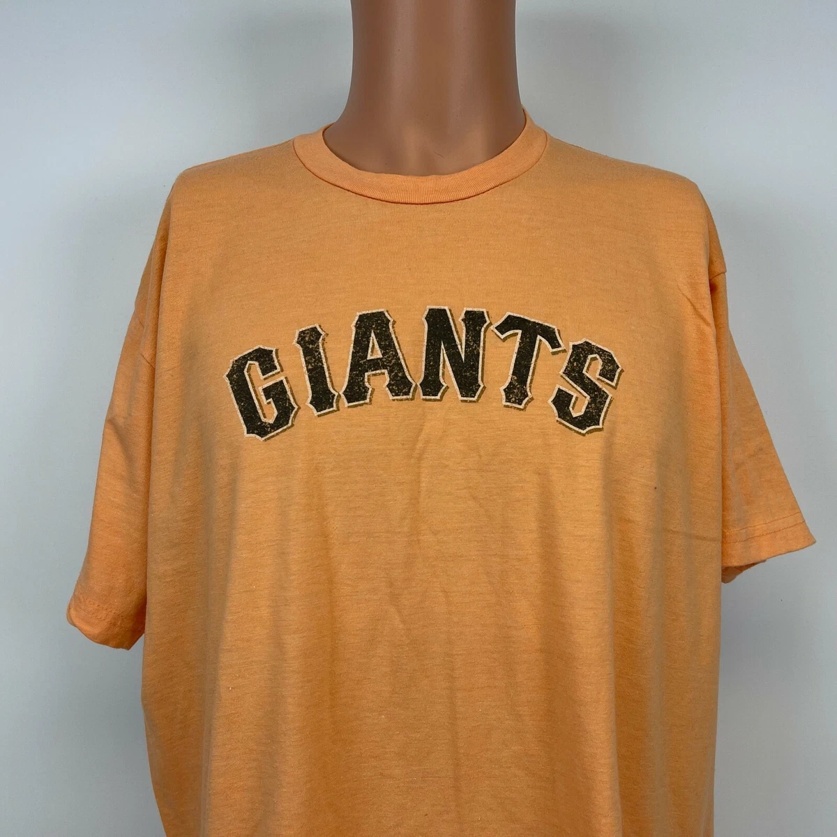 Wright Ditson San Francisco Giants Logo Retro T Shirt MLB Baseball