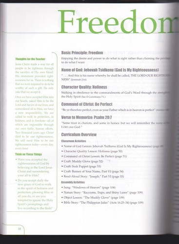 The Names of God: Teacher's Curriculum by The Children Institute Paperback LN - 第 5/6 張圖片