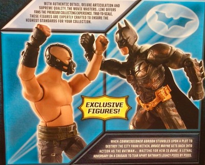 The Dark Knight Rises Movie Masters Batman vs Bane 2-pack Toys R Us exclusive 6â | eBay