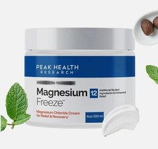 Magnesium Freeze - Topical Magnesium Cream With Niacinamide For Joints, Low Back