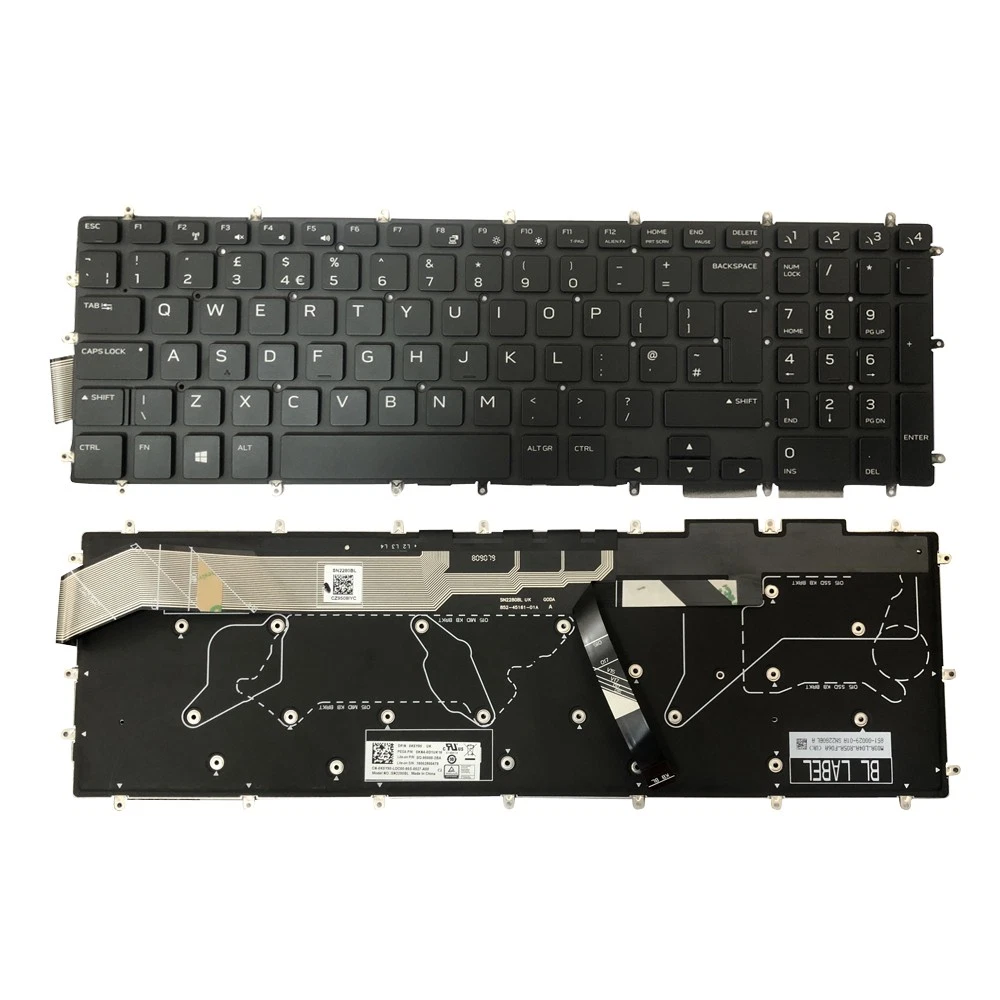 Ventola Di Raffreddamento GPU Per Dell Alienware M17 R1 &ndash; Lato Sinistro &ndash; MPN HDMFX