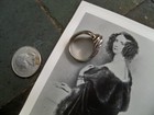 Vintage Sterling Silver Ring 80s y2k wrap shrimp x abstract curve shrimp modern — photo 6