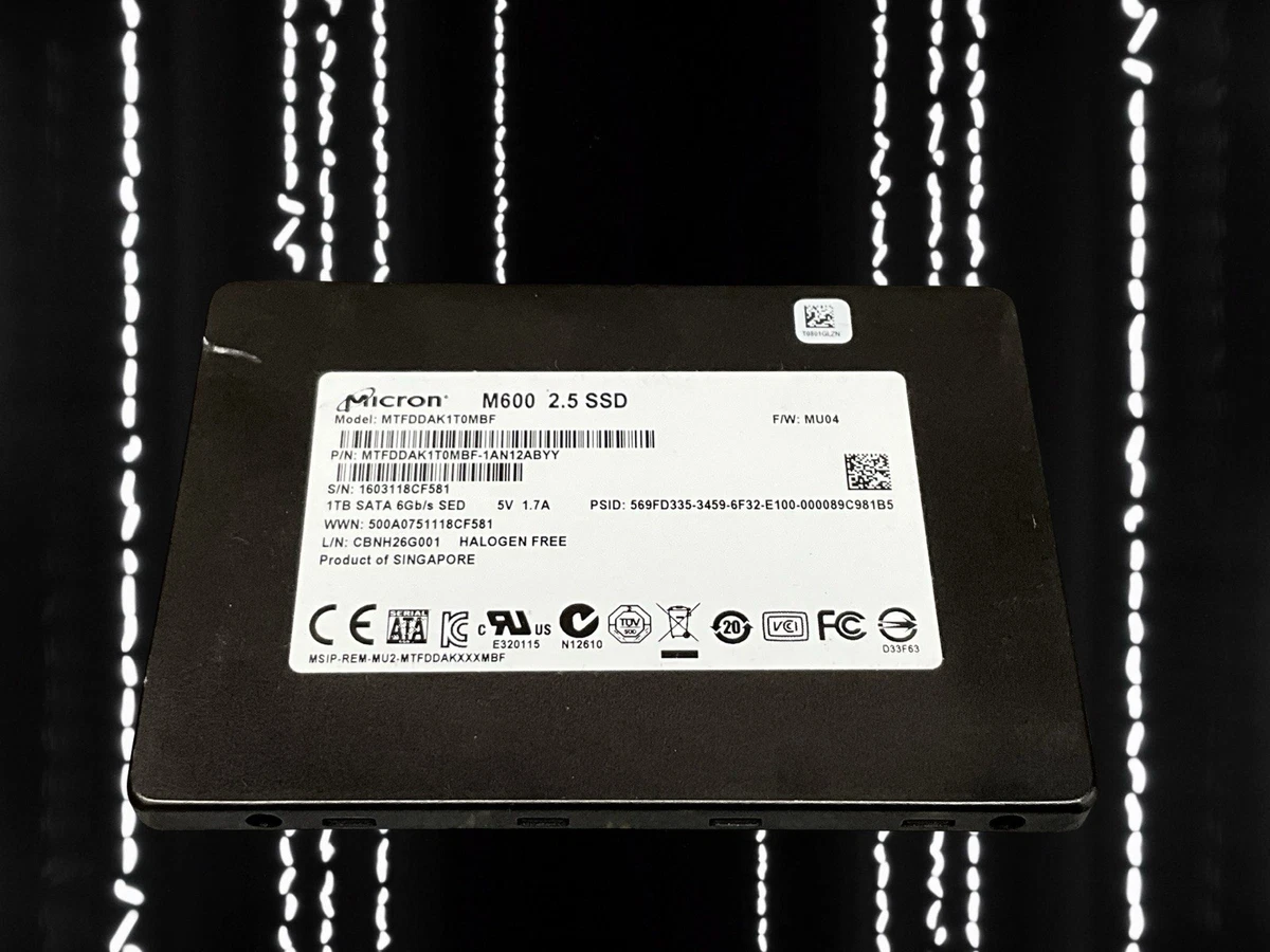 Micron 1 TB Solid State Drives for sale - eBay