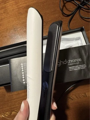 Ghd Chronos, Piastra Capelli Professionale Con Lamelle in Ceramica, Finish Ultra - Imagen 1 de 4