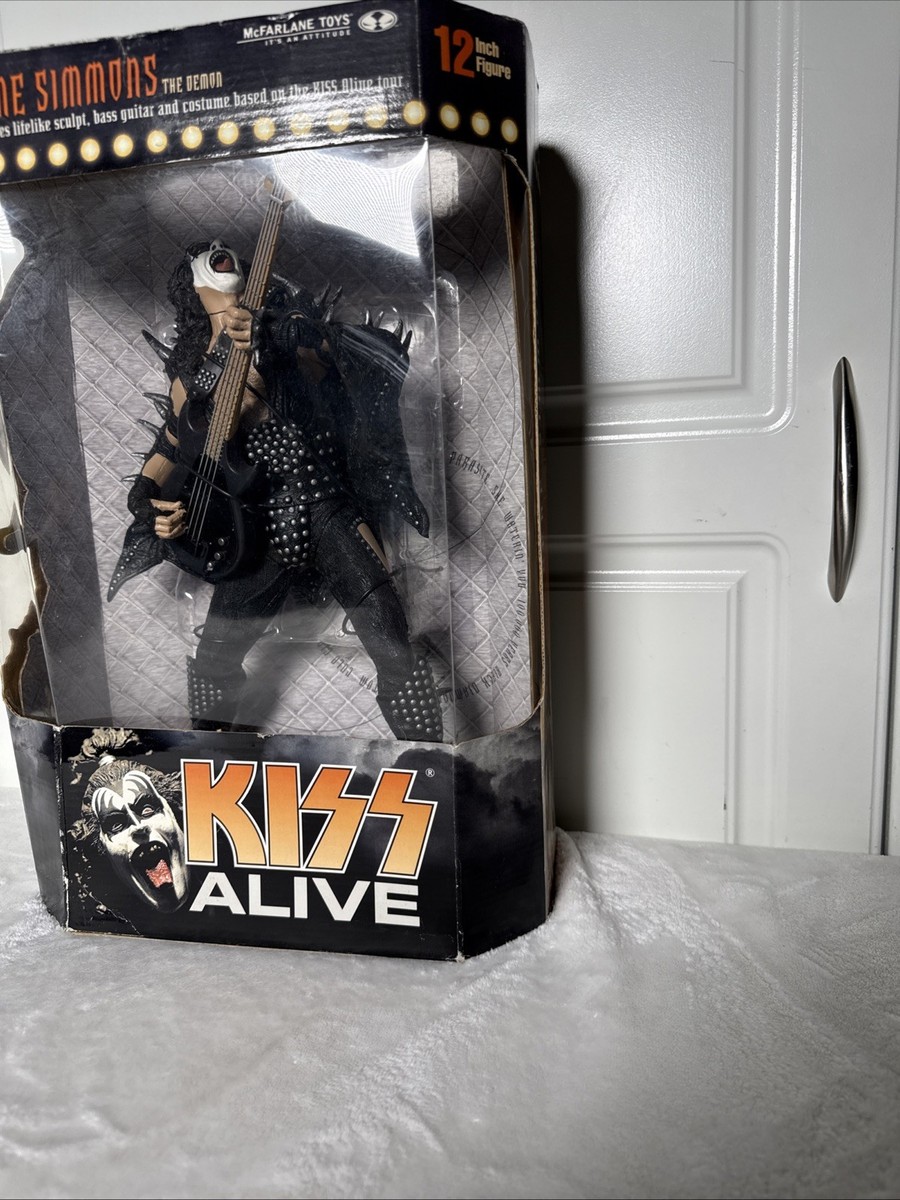 KISS Gene Simmons 12インチフィギュア 1975 Kiss Alive The Demon Gene Simmons 12 Action Figure