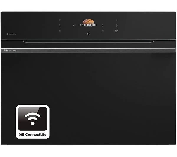 TieDex UK HISENSE Hi8 BlackLine BIM4AH8UKWF Compact Electric Oven with