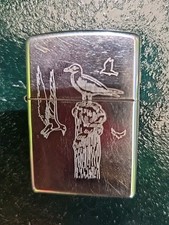ZIPPO BRIQUET ESSENCE ORIGINAL BRADFORD gravé Oiseaux MADE IN USA COLLECTION 