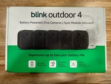 BRAND NEW BLINK Outdoor 4 4th Gen 5-Camera Security System w/ Sync Module Core