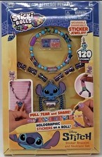 Sticki Rolls Disney Stitch Sticker Bracelet, 120 Holographic Stickers
