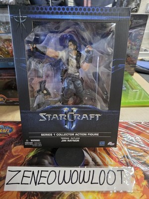 DC Unlimited Starcraft II Series 1 Jim Raynor Action Figure NEW MINT BOX RARE 