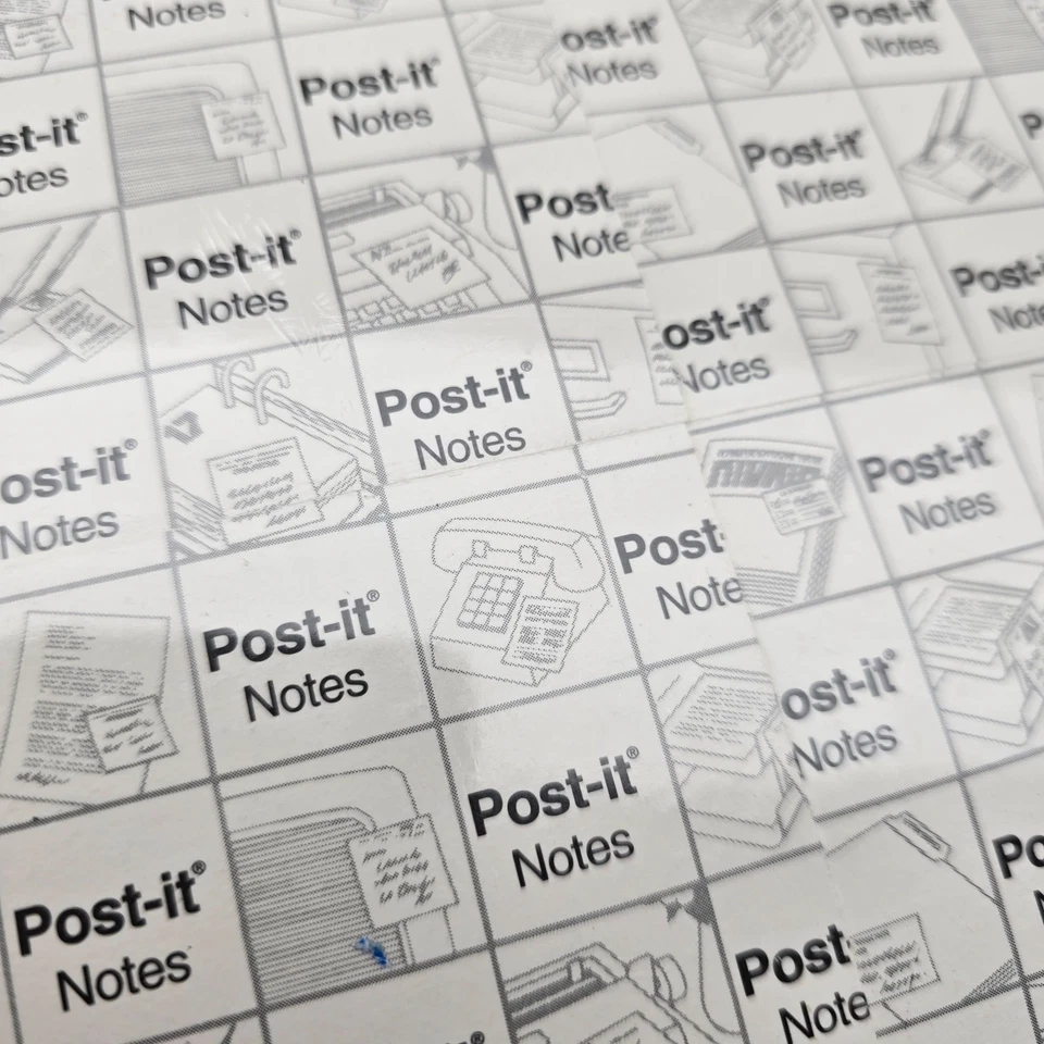 3M PostIt Notes 3x4 Canary Yellow Case of 80 Pads Safelite AutoGlass Logo - Image 2 of 4