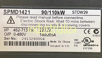 1PCS Neu EMERSON CONTROL TECHNIQUES FREQUENCY CONVERTER SPMD1421
