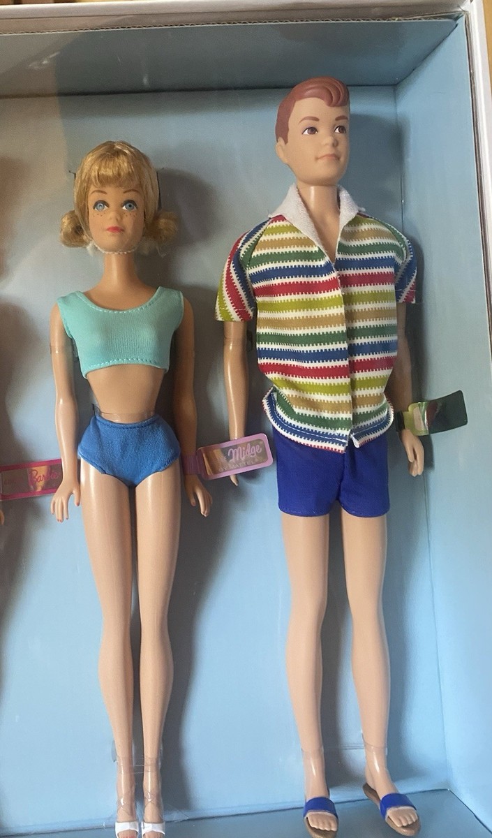 50th Anniversary Double Date Barbie Ken Midge and Allan Doll