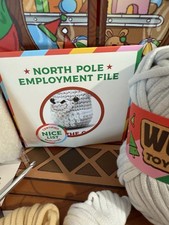 The Woobles 2025 Advent Calendar Beginner Crochet Kit Box 7 Ryker The Caribou