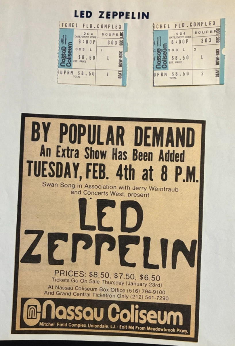25+ Led Zeppelin Memorabilia for sale | Updated Oct 2026