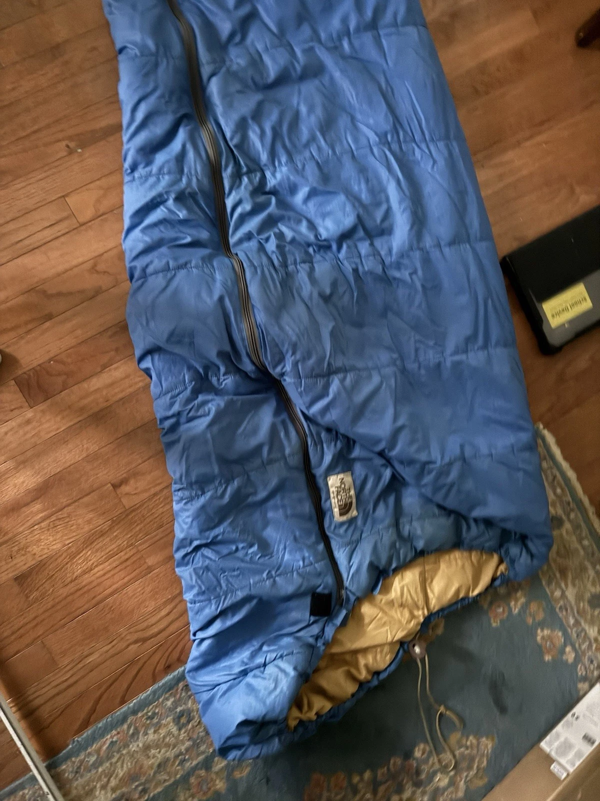 The North Face Sleeping Bag Blue Camping Outdoor Hiking Gear