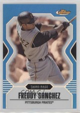 2007 Topps Finest Blue Refractor 265/399 Freddy Sanchez #80 fm0
