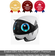 Enabot EBO AIR2 PLUS ChatGPT Premium Wireless CCTV Dog Home Cam Pet Cam