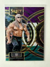 2024 PANINI SELECT SCOTT STEINER WWE PREMIER TRI COLOR PRIZM SP CARD WWF #184