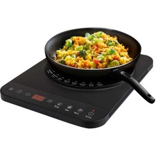 Induktionskochplatte Induktionskochfeld Herdplatteit 2000W in Schwarz NEU OVP