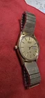 Vintage Seiko 5H23-8020 Men's Day Date Quartz Watch Gold Tone