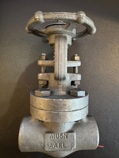 Bonney Forge 3/4” Class 800 Gate Valve Socket Weld A105N AAEL Handwheel