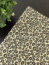 SAFARI LEOPARD Design Tissue Paper Sheet Choose Size & Package Amount