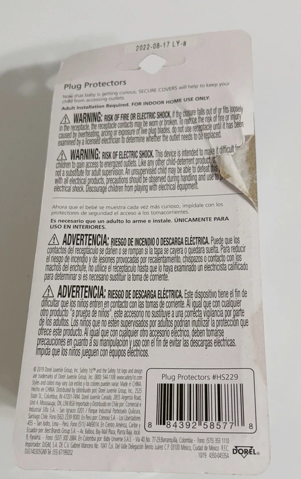Safety 1st, Plastic Plug Outlet Protectors for Baby Safety, Indoor Only - image 3 of 4