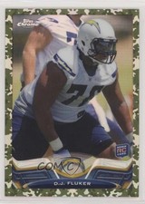 2013 Topps Chrome Military Refractor 46/499 DJ Fluker #134 7bf