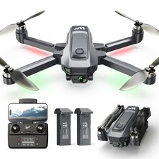 Drones with Camera for Adults 4k, WF30 GPS FPV Foldable Quadcopter for Beginn...