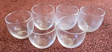 Set Of 6 -  Clear Glass Votive Candle Holder - Unbranded - Cup Shot Glass Decor 